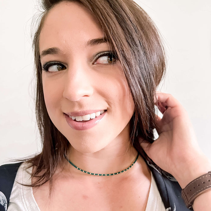 Midnight Jade Juliet Choker